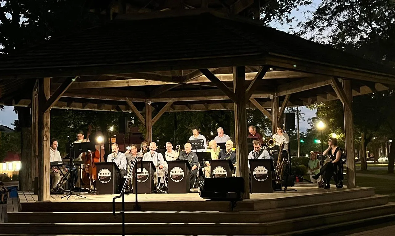 At the gazebo in Dexter